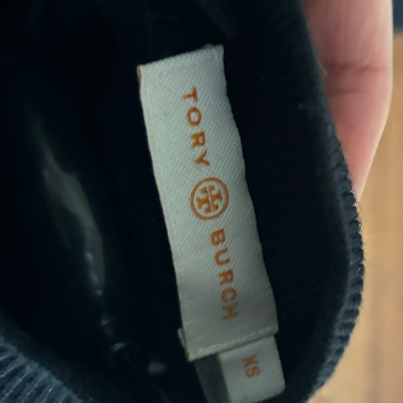 Tory Burch Black Sweater, size small, mock neck - Picture 6 of 6